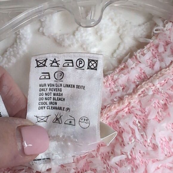 Escada 🩷 Woven Textured Lightweight Sweater - Picture 10 of 12